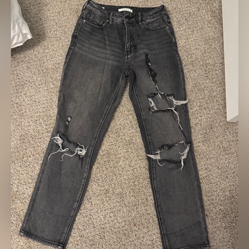 PacSun Black Ripped Jeans, Size 24.